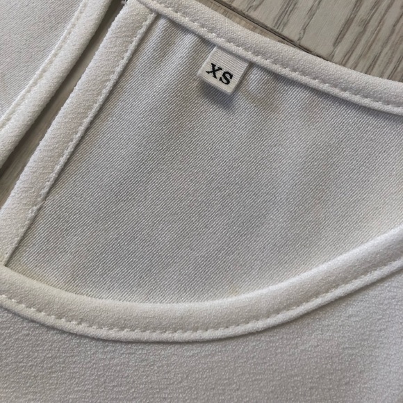 SheIn White Ruffle Cold Shoulder Mini Dress - Picture 13 of 16